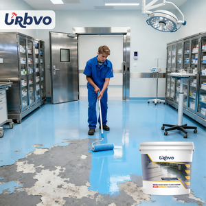 <span class=keywords><strong>Peinture</strong></span> époxy aqueuse personnalisée <span class=keywords><strong>pour</strong></span> sols d'usines agroalimentaires – Revêtement liquide anti-usure et anticorrosion à appliquer au pinceau - Product Image 3