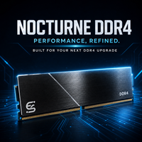 Mémoire RAM Nocturne DDR4 16 Go 3200 MHz PC4 pour Ordinateur de Bureau, 8 Go DDR4 16 Go 3200 MHz, Module RAM UDIMM, Pièces d'Ordinateur de Bureau