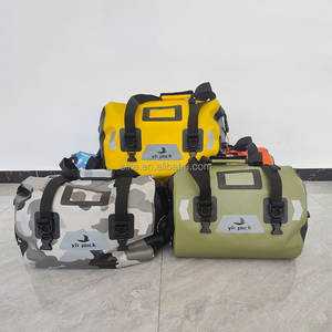 Sac de selle arrière de moto SLKE en PVC pliable, valve d'échappement réfléchissante, résistant à l'usure, 46L, étanche à l'eau - Product Image 3