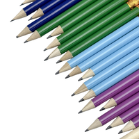 Crayons personnalisés en gros, mini-crayons en bois avec gomme, crayons de golf de 4 pouces, crayons courts HB 2B, cadeaux publicitaires promotionnels