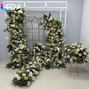 Decoraciones para Fiestas y Eventos LEDA, Flores Artificiales, Hortensias, Rosas, Arco de Flores, Arco de Boda - Product Image 1
