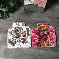 Tapis de voiture Anime, tapis de sol personnalisés, antidérapants, imperméables, en nylon épais, logo personnalisé, impression de dessin animé, tapis de voiture pour véhicule