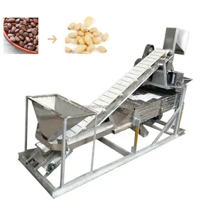 Máquina de secado de apertura de nueces de Macadamia saladas tostadas populares