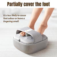 Appareil de massage électrique multifonctionnel pour pieds et mollets avec télécommande, 3 intensités, aide à la relaxation
