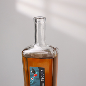 Vente en gros de bouteilles en verre Super Flint de 750ml pour <span class=keywords><strong>whisky</strong></span> japonais vodka standard russe marques américaines de tequila chocolat en liège en bois - Product Image 5