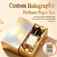 Emballage de luxe personnalisé recyclable pour soins de la peau, boîte carrée holographique, code QR unique, pelliculage effet velours, marque cosmétique