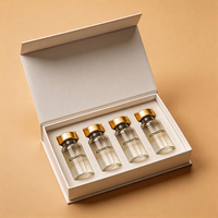 Vente Flash : Flacons en Verre Chimique de 10 ml, Flacons Tubulaires Transparents, Flacons en Verre Professionnels en Gros pour Utilisation en Laboratoire
