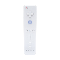 Manette de jeu sans fil d'usine pour contrôleur Nunchuck à distance Wii pour manette Wii avec étui en silicone et sangles