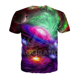Recién llegado, Camiseta de algodón/poliéster con cuello redondo para hombre, Manga corta informal en el mejor material para camisetas de sublimación - Product Image 2
