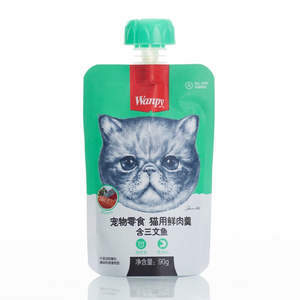 Friandises humides pour chats Wanpy - Collation nutritive riche en protéines, sans céréales, avec de la viande pour la santé de la peau et du pelage - Product Image 5