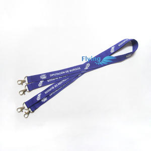 Lanière d'accessoires en polyester personnalisé, sérigraphie numérique, porte-clés d'identification jacquard, porte-badge en PVC, lanière tissée à sublimation - Product Image 6