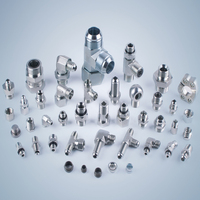 Raccords rapides hydrauliques en acier au carbone QTD QRC avec connectivité à bride certifiés ISO 9000