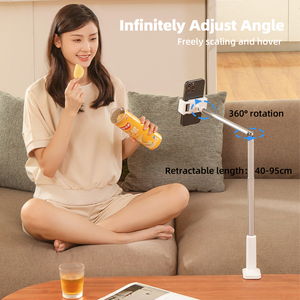 Selfie Stick con trípode, escritorio, dispositivos móviles y accesorios, soporte para teléfono móvil perezoso con soporte para tableta de cama - Product Image 4