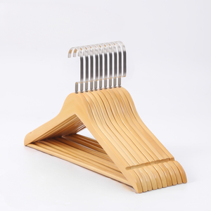 Cintres en bois personnalisés pour magasins de vêtements, cintres pour vêtements, costumes, manteaux, robes, Perchas De Madera, Cintre Vêtement Personnalisé - Product Image 1