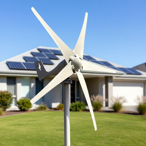 Gerador Eólico Horizontal de Pequeno Porte de 1kw 1.5kw para Uso Residencial e em Fazendas - Product Image 1