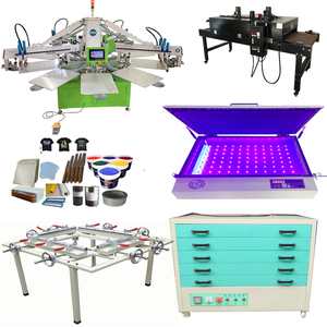 Impresora de Serigrafía Automática de 4 Colores y 10 Estaciones, Fácil de Usar, para Sistema de Impresión Multicolor - Product Image 1