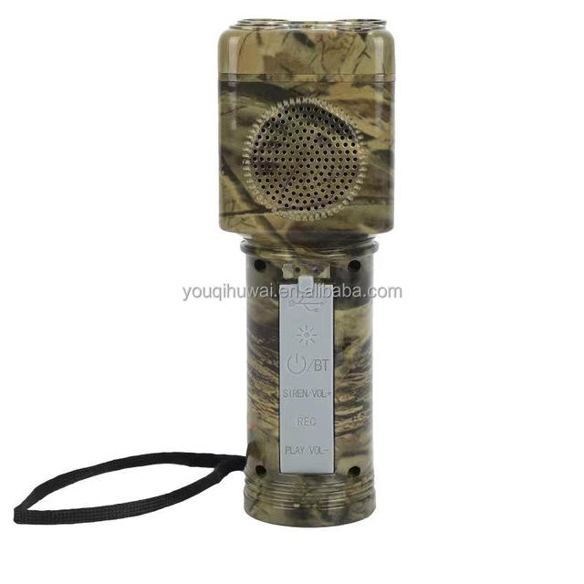 New Hot Sales Camping Light Outdoor Recording Microphone Audio Multifunctional Rechargeable Flashlight
