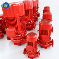 Pompa Sentrifugal Vertikal Inline untuk Perlindungan Kebakaran, Pompa Hidran Kebakaran, Pompa Booster Sprinkler untuk Sistem Pasokan Air Kebakaran Gedung