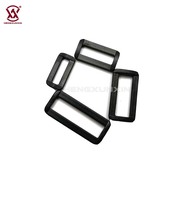Boucle coulissante en plastique à ouverture instantanée de style professionnel réglable anneau en D POM plat sangle de boucle de ceinture en plastique pour sac à dos ou sac