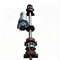Ensemble complet d'arbre principal de machine à découper la pierre avec moteur et engrenage pour équipement de scie à blocs de pierre