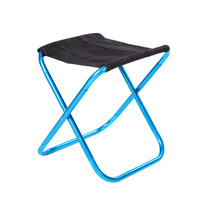 Taburete plegable portátil de diseño moderno para exteriores Muebles de exterior de metal de aluminio