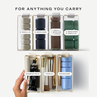 Bolsas de Maquillaje Personalizadas Haoran con Logotipo, Organizador de Cosméticos de TPU, Bolsas de Aseo para Viaje, Neceser de Viaje, Bolsa de Maquillaje