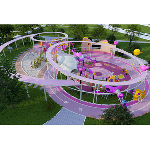 Aire de jeux Candyland de maternelle personnalisée Blue & Pink <span class=keywords><strong>Sweet</strong></span> <span class=keywords><strong>Escape</strong></span> pour les enfants d'âge préscolaire - Product Image 6