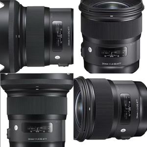 Used Sigmas 24mm f/1.4 DG HSM Art Lens, Sonys E Mount, Full Frame Wide Angle <b>Prime</b> Lens A015 ready ti ship - Product Image 4