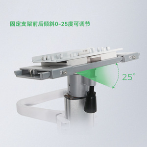 รถเข็นเครื่องตรวจคลื่นไฟฟ้าหัวใจ Promax รุ่น MB101 ทำจากอลูมิเนียมอัลลอย ปรับความสูงได้ น้ำหนักเบา ทนทาน อุปกรณ์ช่วยเหลือทางการแพทย์ - Product Image 3