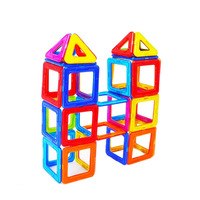 Wellbbplay 128 Piezas Bloques Magnéticos para Niños, 100 Piezas de Bloques de Construcción Coloridos, Bloques Magnéticos para Niños
