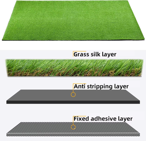 Gazon artificiel GM Hauteur de <span class=keywords><strong>terrasse</strong></span> intérieur et extérieur Tapis de simulation de gazon Faux gazon Taille personnalisée - Product Image 3
