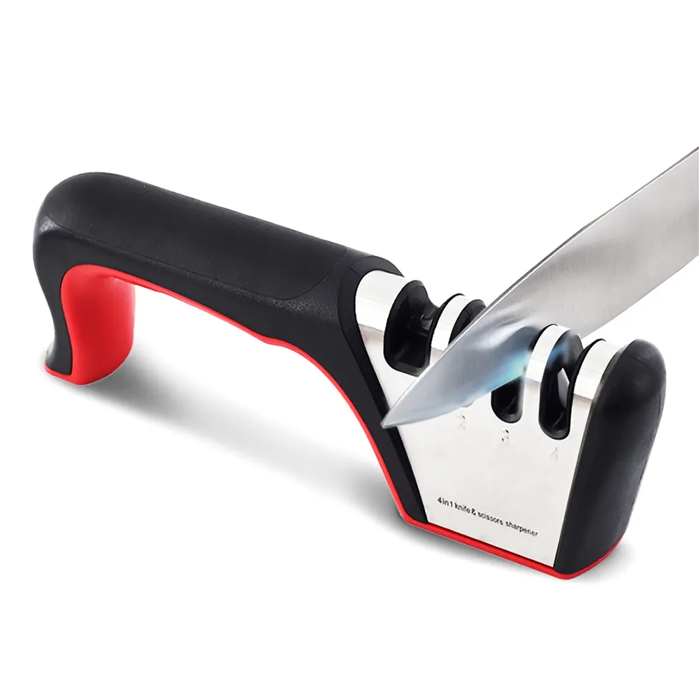 4-in-1 Messers chärfer Küchenmesser schärfer leicht wiederherstellen Schärfe sind weit verbreitet auf Messer und Keramik schnell angewendet