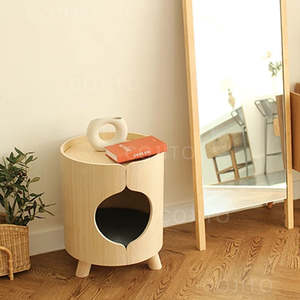 Casa y Cama para Gatos Plegable de Lujo para Uso en Interiores y Exteriores, con Tapa Extraíble Impermeable - Product Image 4