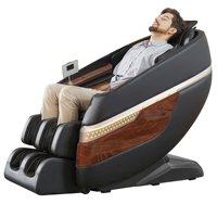 Silla de Masaje 3D SL-Track Moderna con Entrega Rápida en 7 Días, Stock en China, Gravedad Cero, Programas Automáticos, Control por APP, Detección de Salud y Calefacción