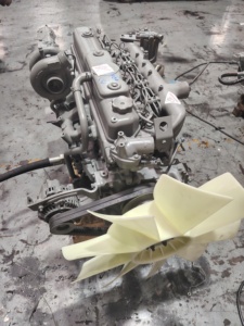 Moteur diesel d'occasion authentique Mitsubishi 6D34, ensemble complet pour excavatrice, en bon état de marche - Product Image 2