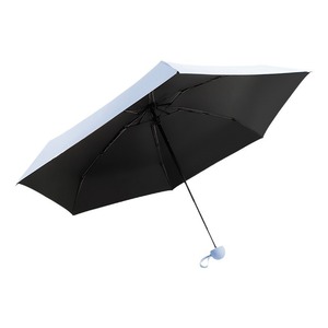 Paraguas Pequeño <span class=keywords><strong>de</strong></span> Estilo Clásico, Plegable en Cinco Partes, con Seis Varillas, Mango Redondo, Portátil, Ideal para Regalo o Publicidad - Product Image 6