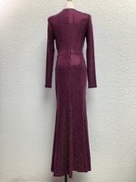 Robe de princesse sirène à manches longues Bettergirl 2026, nouvelles arrivées, col rond, strass
