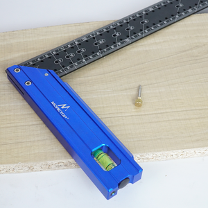 Высококачественная складная линейка для сверления отверстий из алюминиевого сплава, водонепроницаемая, многофункциональная, для деревообработки - Product Image 4