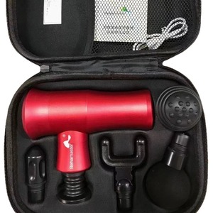 Masajeador Muscular de Vibración Rehamaster RH-DMS-B, 5 Cabezales de Masaje, Pistola de Percusión Recargable - Product Image 5
