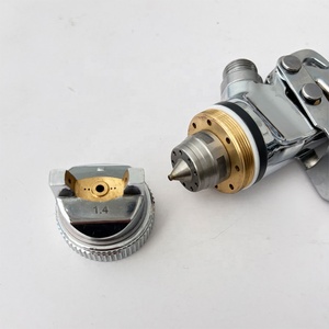 Pistolet de pulvérisation pneumatique professionnel ROKO <span class=keywords><strong>en</strong></span> aluminium certifié CE pour réparation automobile, HVLP 600cc, buse 1,4 mm, bon marché, à gravité, OEM disponible - Product Image 6