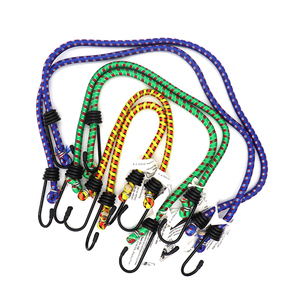 Vente en gros de sangles élastiques robustes pour moto cordons élastiques réglables pour vélo avec crochets corde élastique corde d'arrimage - Product Image 2