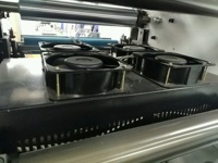 Machine d'impression flexographique d'étiquettes imprimante flexo avec 4 couleurs