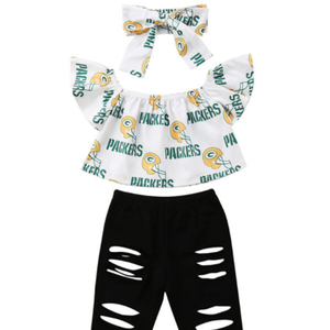 Pantalones Vaqueros Casuales de Estilo Desgastado para Bebés, Niñas y Mujeres, Trajes Negros para Niños, Venta al Por Mayor a Precio Económico - Product Image 1