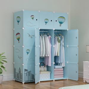 Gabinete <span class=keywords><strong>de</strong></span> <span class=keywords><strong>tela</strong></span> <span class=keywords><strong>de</strong></span> plástico <span class=keywords><strong>de</strong></span> montaje Simple moderno, <span class=keywords><strong>ropa</strong></span> colgante <span class=keywords><strong>para</strong></span> niños y mujeres, armario <span class=keywords><strong>para</strong></span> dormitorio doméstico, muebles <span class=keywords><strong>para</strong></span> el hogar - Product Image 2