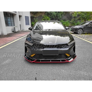<b>Car</b> Front Bumper Lip <b>Diffuser</b> Spoiler Glossy Black Modification Part for Kia K5 2020-2024 Bumper Protector <b>Car</b> Accessories - Product Image 6