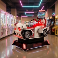 Máquina de columpio para niños con sensor de movimiento y código de escaneo para centros comerciales de alta gama