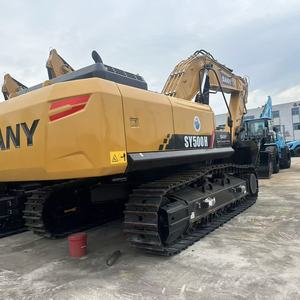 Excavatrice sur chenilles Sany SY500H 50 tonnes, godet 3,2 m, 298 kW, bon état avec boîte de vitesses, pompe, roulement, PLC pour travaux de terrassement et d'exploitation minière - Product Image 5