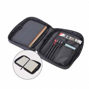 Fundas de poliéster 600D con sublimación de logotipo personalizado, impresión bajo demanda, estuche para libros, bolsa de almacenamiento para Biblias con cremallera - Product Image 4