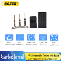 Câble d'extension JR Plug RC pour récepteur à aile fixe, DIY, avec bornes Dupont angulaires plaquées or mâle/femelle, matériel pour modèles RC de haute qualité