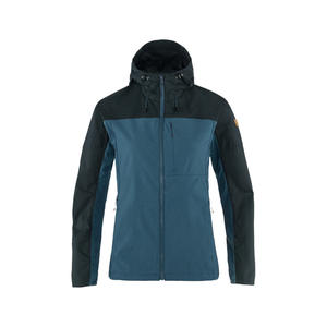 Fjall Raven Abisko เสื้อแจ็กเก็ตปีนเขาสำหรับผู้หญิงสี: น้ำเงินคราม/ดำ | ของแท้100% - Product Image 1